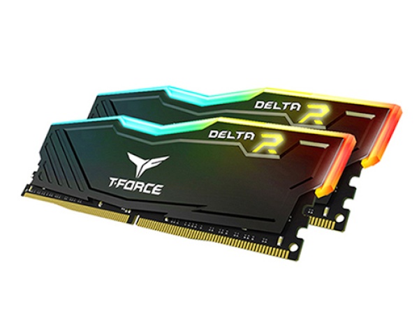 [메모리] Team Group T-Force DDR4 PC4-28800 CL18 Delta RGB 블랙 아인스