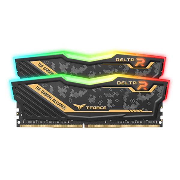[메모리] Team Group T-Force DDR4 PC4-25600 CL16 Delta RGB TUF 서린