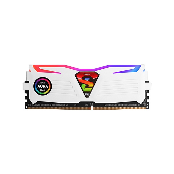 [메모리] GeIL DDR4 PC4-21300 CL19 SUPER LUCE RGB Sync 화이트 16GB (16GB*1) (2666)