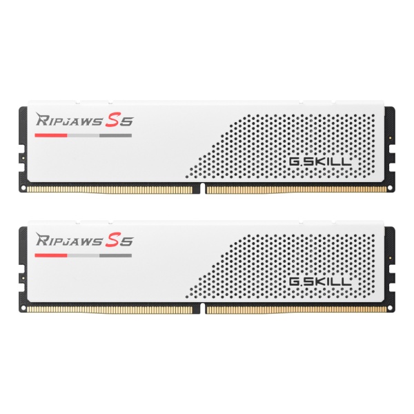 [메모리] G.SKILL DDR5 PC5-44800 CL30 RIPJAWS S5 J 화이트