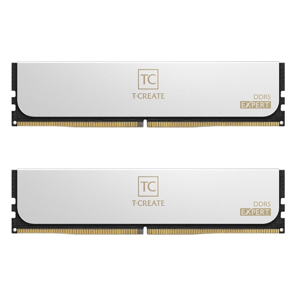 [메모리] Team Group T-CREATE DDR5 PC5-51200 CL40 EXPERT 화이트 서린 32GB (16GB*2) (6400)