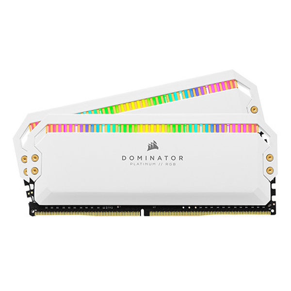 [메모리] CORSAIR DDR4 PC4-25600 CL16 Dominator Platinum RGB WHITE AMD 16GB (8GB*2) (3200)