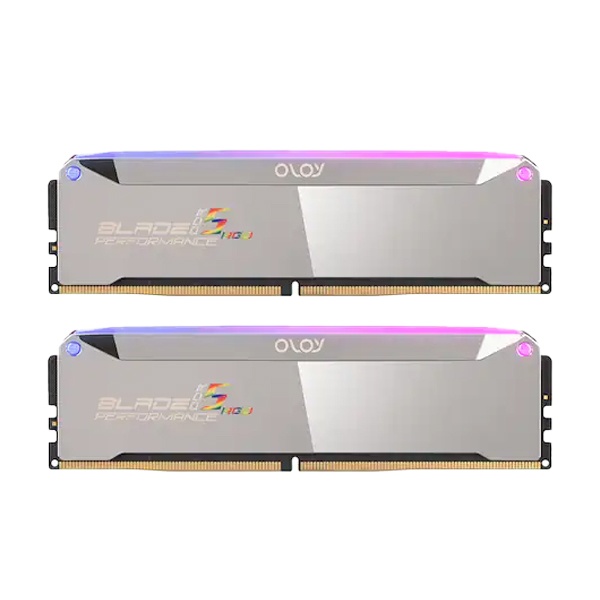 [메모리] OLOy DDR5 PC5-49600 CL32 BLADE RGB MIRROR 32GB (16GB*2) (6200)