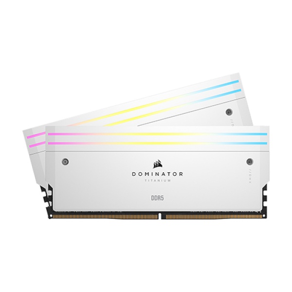 [메모리] CORSAIR DDR5 PC5-51200 CL32 Dominator Titanium WHITE