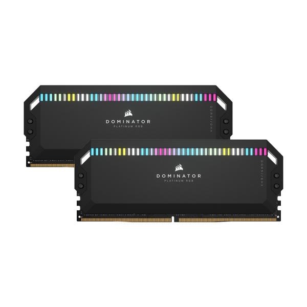 [메모리] CORSAIR DDR5 PC5-44800 CL36 Dominator Platinum RGB 블랙 32GB (16GB*2) (5600)