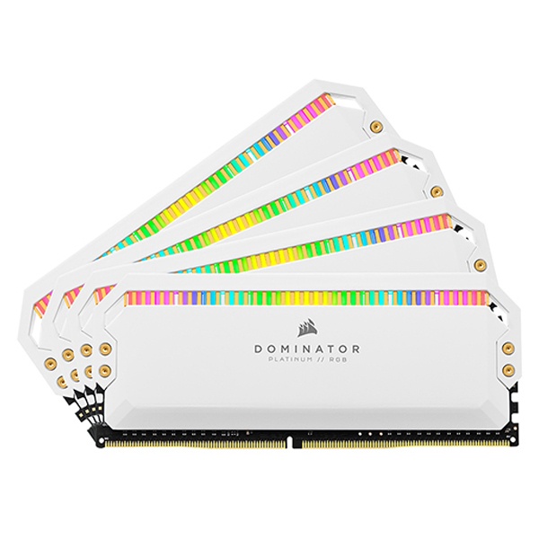 [메모리] CORSAIR DDR4 PC4-28800 CL18 Dominator Platinum RGB WHITE 32GB (8GB*4) (3600)