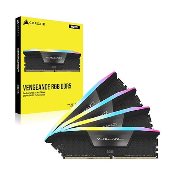 [메모리] CORSAIR DDR5 PC5-44800 CL40 VENGEANCE RGB BLACK