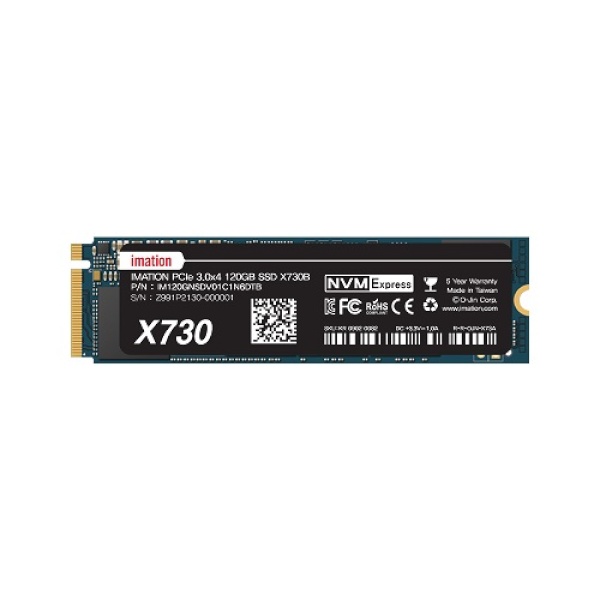 [SSD] 이메이션 X730 M.2 NVMe 2280 120GB TLC