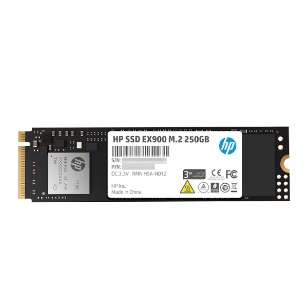 [SSD] HP EX900 M.2 NVMe 2280 250GB TLC