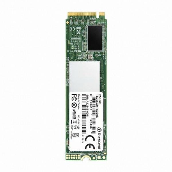 [SSD] Transcend MTE220S M.2 NVMe 2280 256GB TLC
