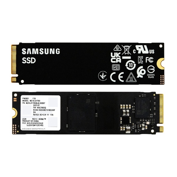 [SSD] 장우컴퍼니 삼성전자 병행수입 PM9B1 M.2 NVMe 2280 512GB TLC (새상품/ 나사 제공/ AS 2년)