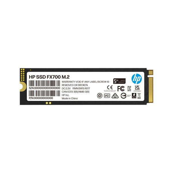[SSD] HP FX700 Gen4 M.2 NVMe 2280 512GB QLC