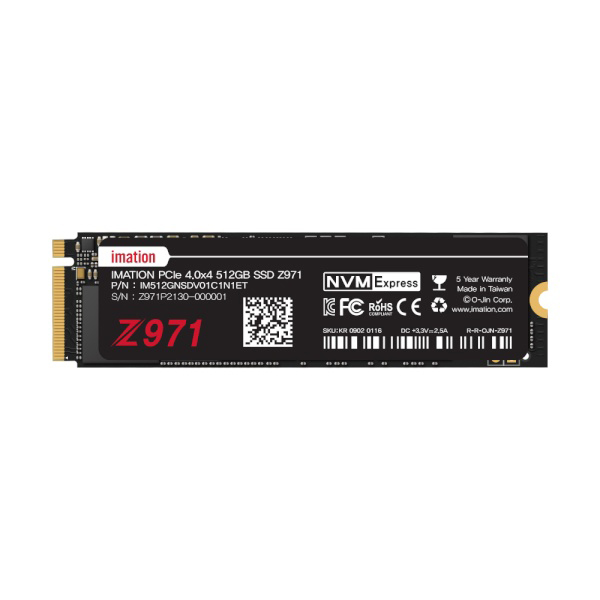 [SSD] 이메이션 Z971 M.2 NVMe 2280 512GB TLC