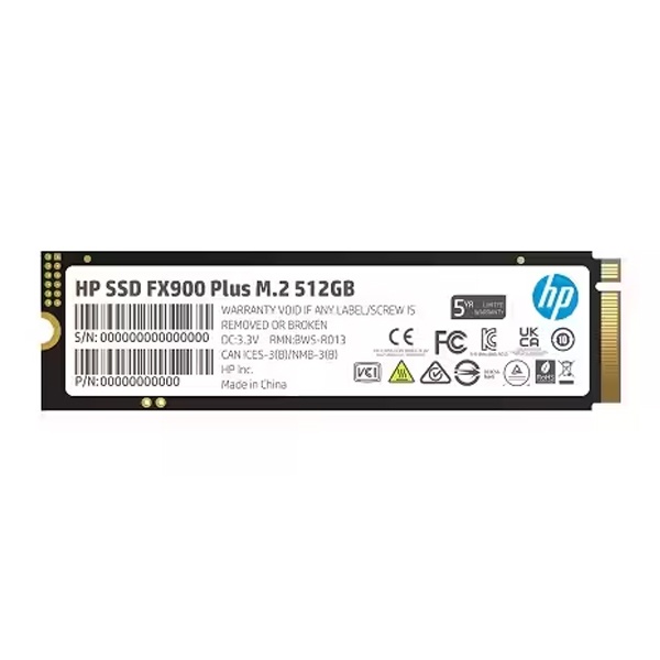 [SSD] HP FX900 PLUS M.2 NVMe 2280 512GB TLC