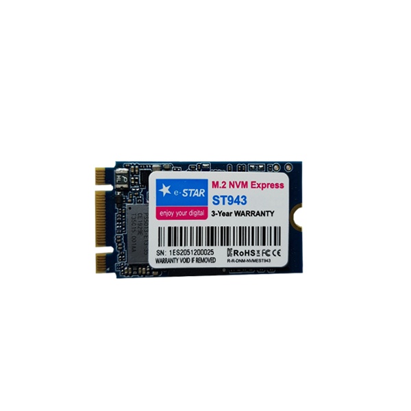 [SSD] e-Star ST943 M.2 NVMe 2242 256GB TLC