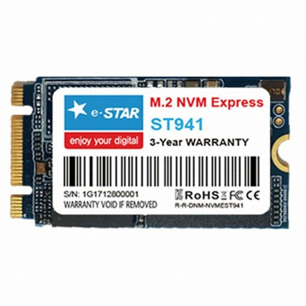[SSD] e-Star ST941 M.2 NVMe 2242 256GB TLC