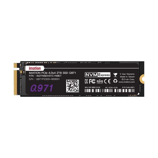 [SSD] 이메이션 Q971 M.2 NVMe 2280 2TB QLC