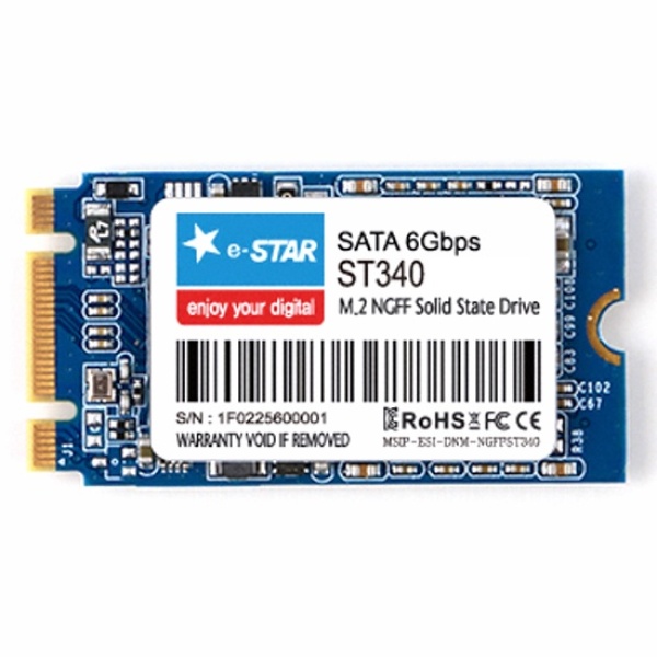 [SSD] e-Star ST340 M.2 SATA 2242 (노트북용 나사 포함)