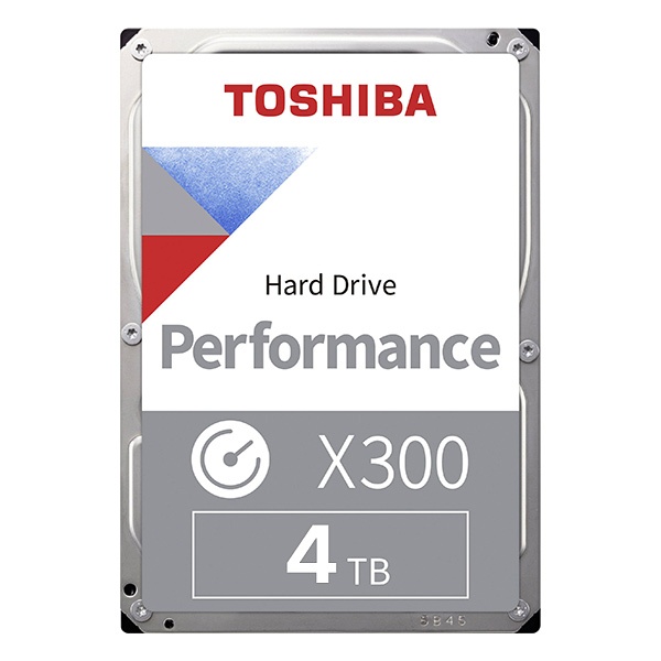 [HDD] 도시바 TOSHIBA X300 4TB HDWR440 Refresh (3.5HDD/ SATA3/ 7200rpm/ 256MB/ PMR)