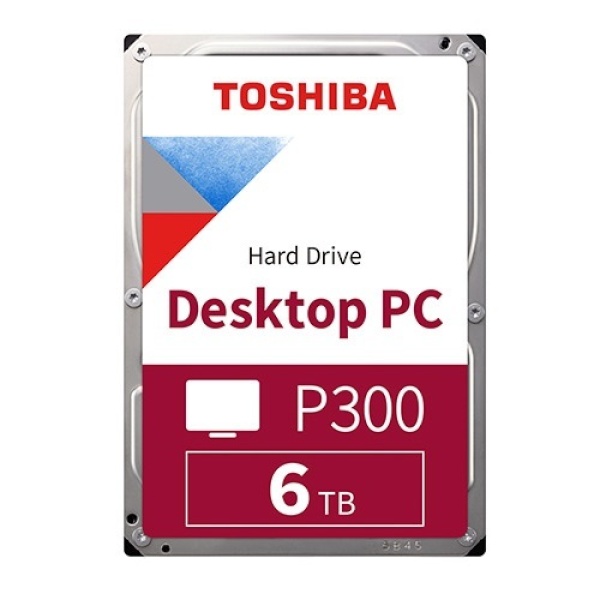 [HDD] 도시바 TOSHIBA P300 6TB HDWD260 (3.5HDD/ SATA3/ 5400rpm/ 128MB/ SMR)