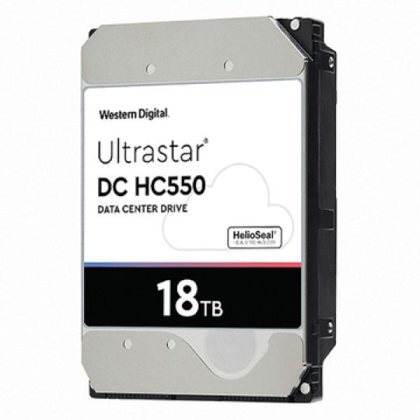 [HDD] Western Digital Ultrastar HDD DC HC550 18TB WUH721818ALE6L4 (3.5HDD/ SATA3/ 7200rpm/ 512MB/ CMR)