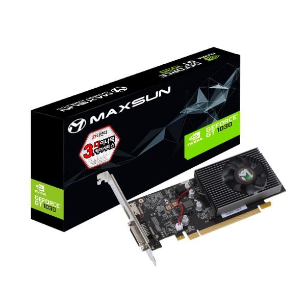 [그래픽카드] MAXSUN GeForce GT1030 파워해머 D5 2GB