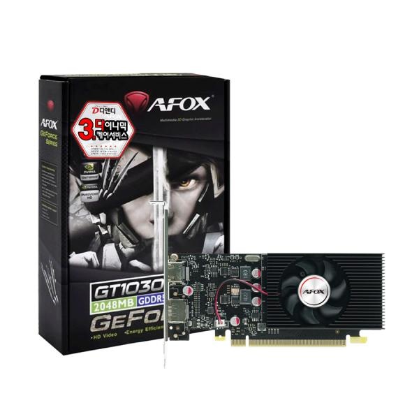 [그래픽카드] AFOX GeForce GT1030 L5 D5 2GB LP 디앤디컴