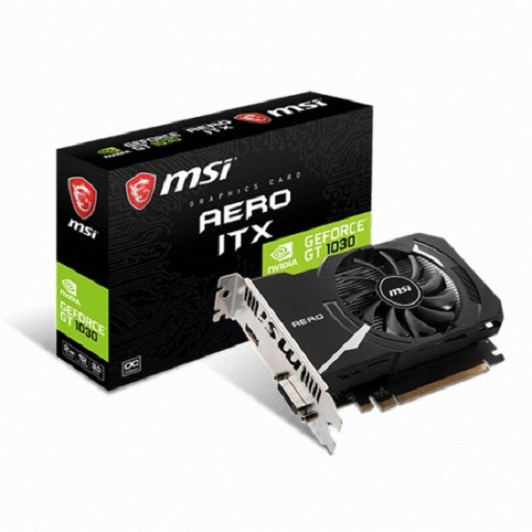 [그래픽카드] MSI GeForce GT1030 에어로 ITX OC D4 2GB