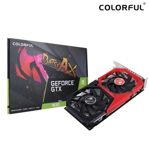[그래픽카드] Colorful GeForce GTX 1630 토마호크 D6 4GB