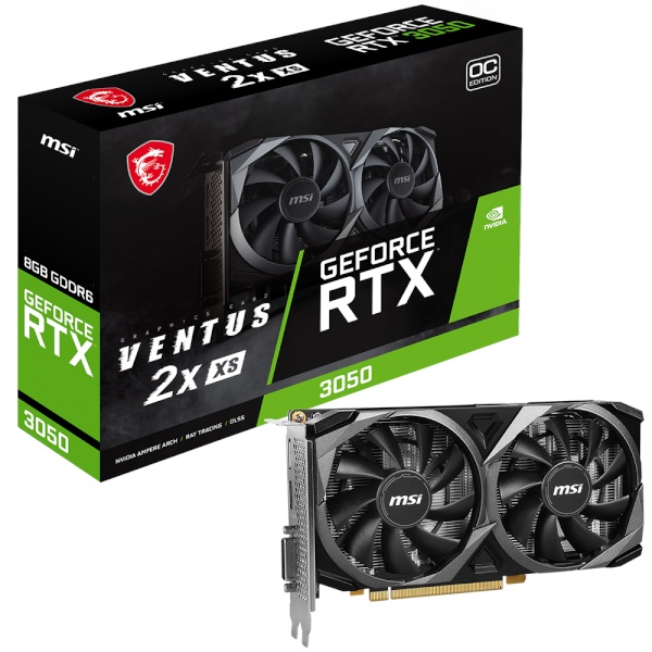 [그래픽카드] MSI GeForce RTX 3050 벤투스 2X XS OC D6 8GB
