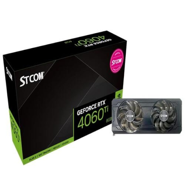 [그래픽카드] STCOM GeForce RTX 4060 Ti D6 8GB