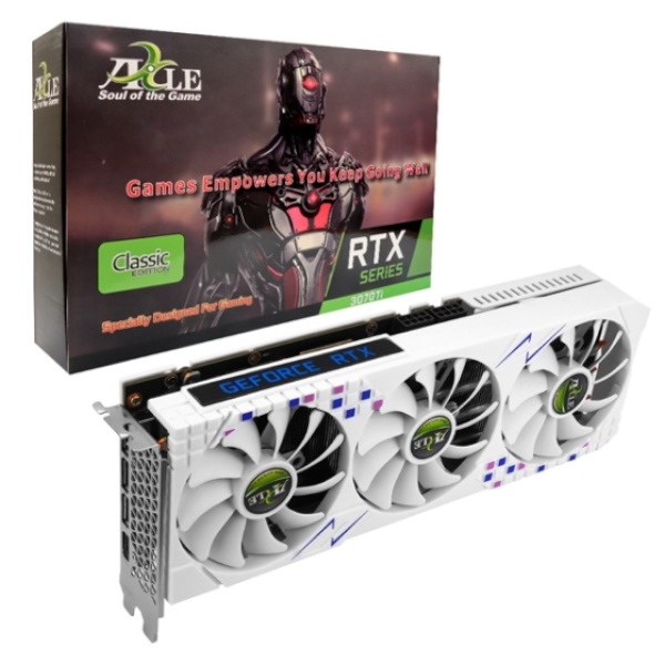 [그래픽카드] AXLE 지포스 RTX 3070 Ti D6 8GB White 에즈윈