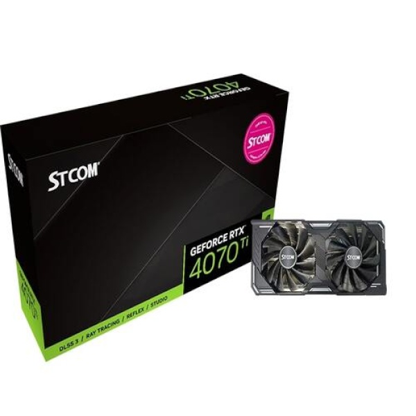 [그래픽카드] STCOM GeForce RTX 4070 Ti D6X 12GB