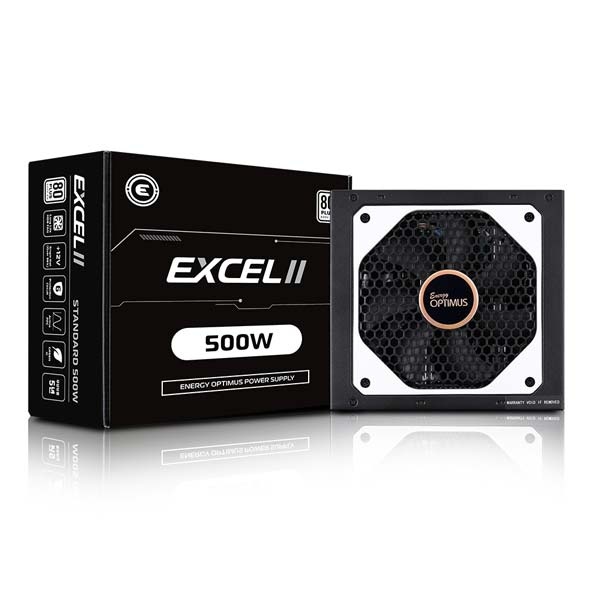 [파워] 에너지옵티머스 EXCEL II 500W 80PLUS STANDARD 230V EU (ATX/500W)