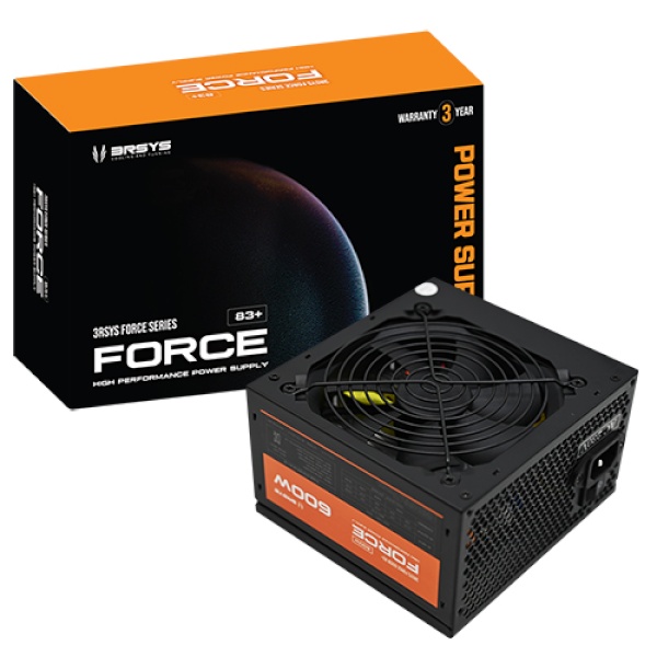 [파워] 3RSYS FORCE 600W (ATX/600W)