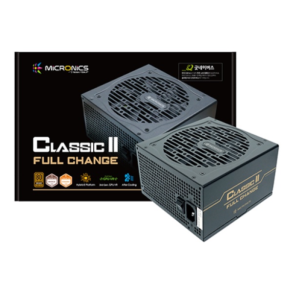 [파워] 마이크로닉스 Classic II 풀체인지 600W 80PLUS BRONZE 230V EU (ATX/600W)