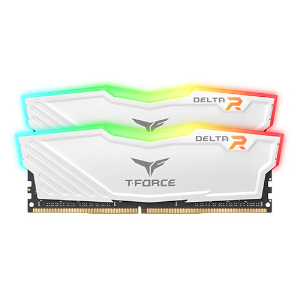 [메모리] Team Group T-Force DDR4 PC4-25600 CL16 Delta RGB 화이트 서린