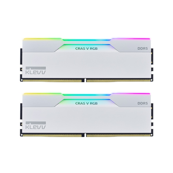[메모리] 에센코어 KLEVV DDR5 PC5-48000 CL30 CRAS V RGB WHITE 서린