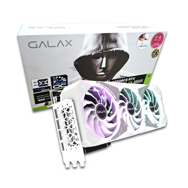 [그래픽카드] GALAX 지포스 RTX 4080 SUPER SG WHITE OC D6X 16GB