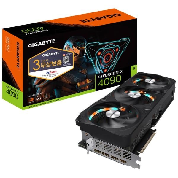[그래픽카드] GIGABYTE GeForce RTX 4090 Gaming OC D6X 24GB 피씨디렉트