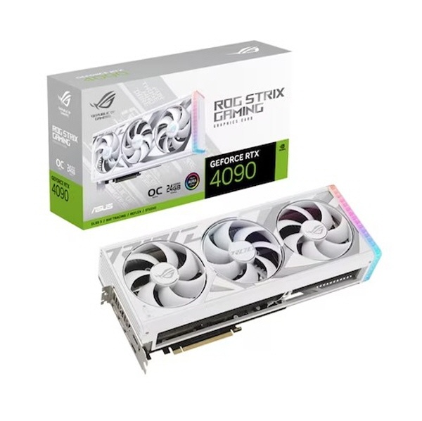 [그래픽카드] ASUS ROG STRIX GeForce RTX 4090 O24G GAMING OC D6X 24GB WHITE