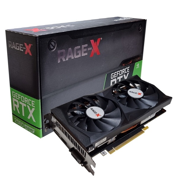 [그래픽카드] 이도디스플레이 지포스 RTX 2060 SUPER RAGE-X D6 8GB TWIN