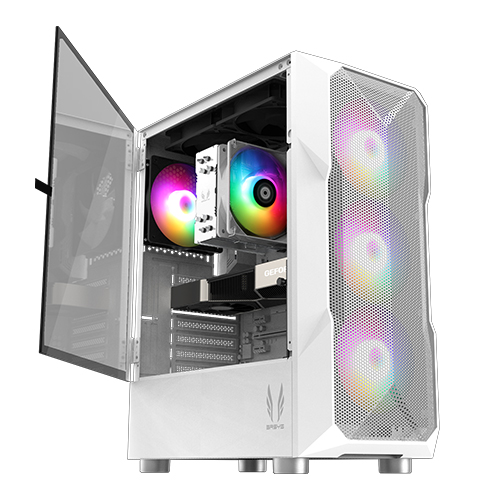 [케이스] 3RSYS R200 (화이트) (미들타워)