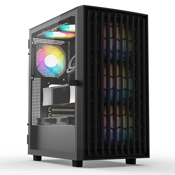 [케이스] BRAVOTEC SWORD S300 PATRON 타이탄 글래스 블랙 (미들타워)