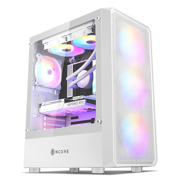 [케이스] ABKO NCORE G30 트루포스 화이트 (미들타워)